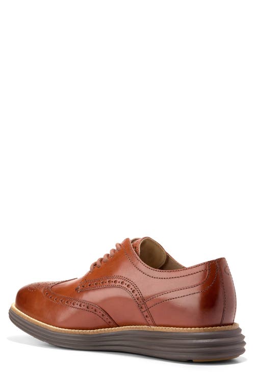 Shop Cole Haan Øriginalgrand Remastered Shortwing Derby In Woodbury/java