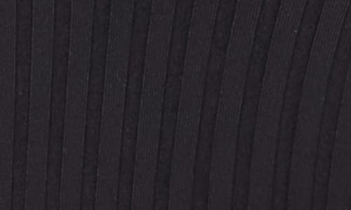L*space Lspace Mercer Rib Bikini Bottoms In Black