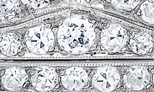 Mindi Mond Reconceived Waterfall Diamond Drop Earrings In Platinum