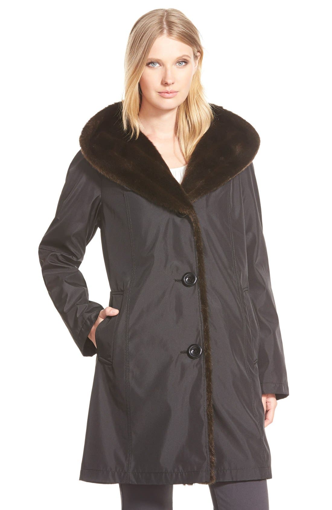 storm coats with real fur