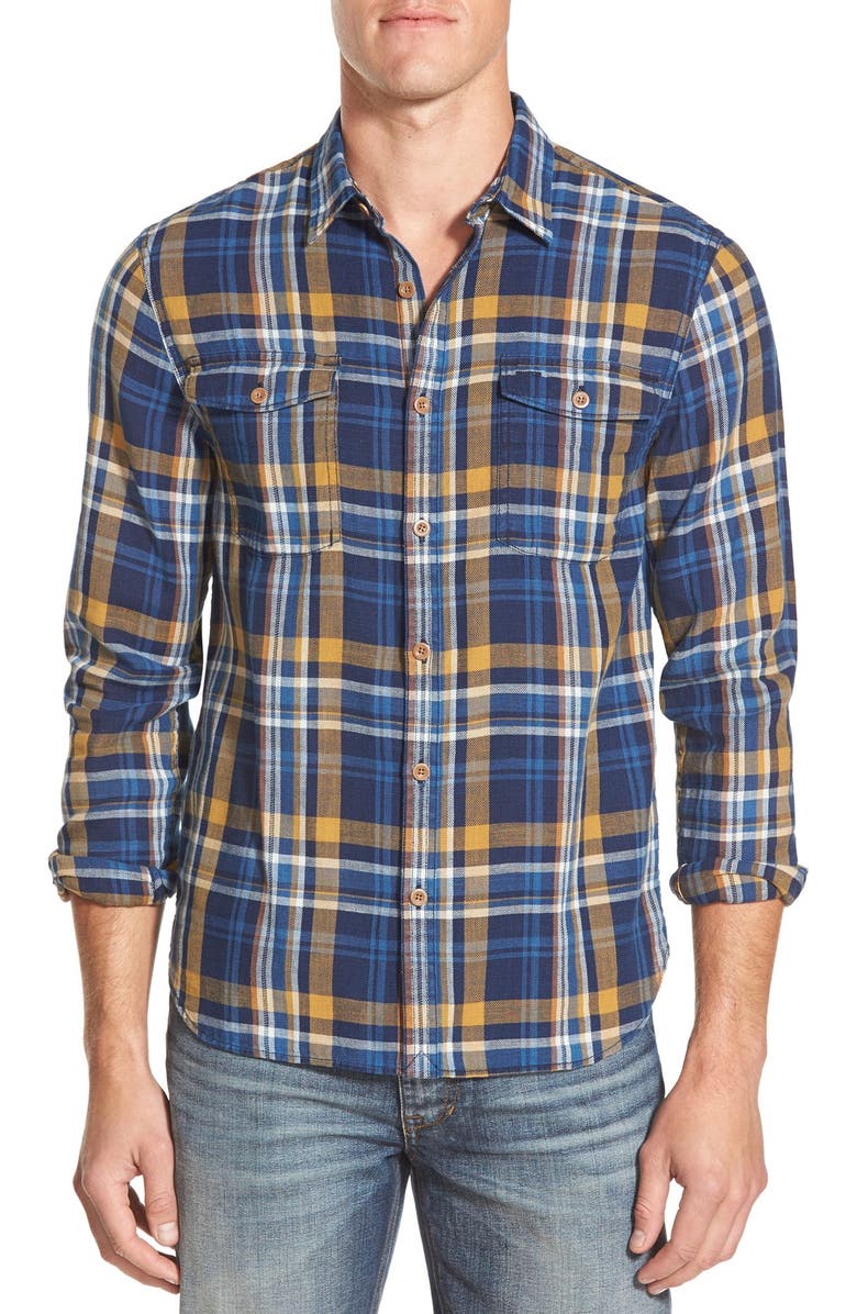 Lucky Brand 'Elm' Plaid Twill Flannel Shirt | Nordstrom