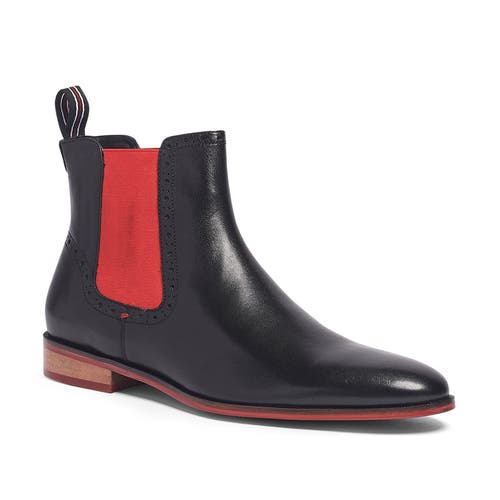 Shop Carlos Santana Mantra Chelsea Boot In Black