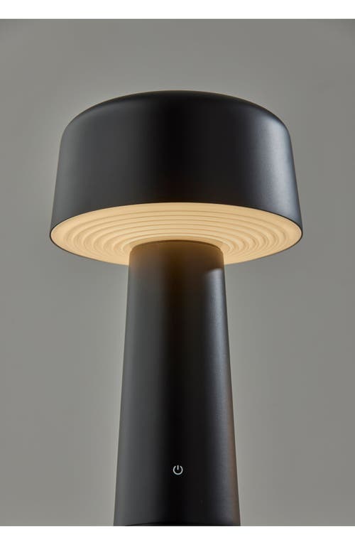 Shop Adesso Lighting Lenny Cordless Led Table Lamp In Black