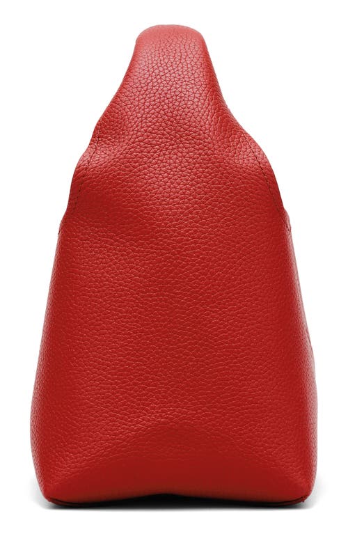 Shop Marc Jacobs The Mini Leather Sack Bag In True Red