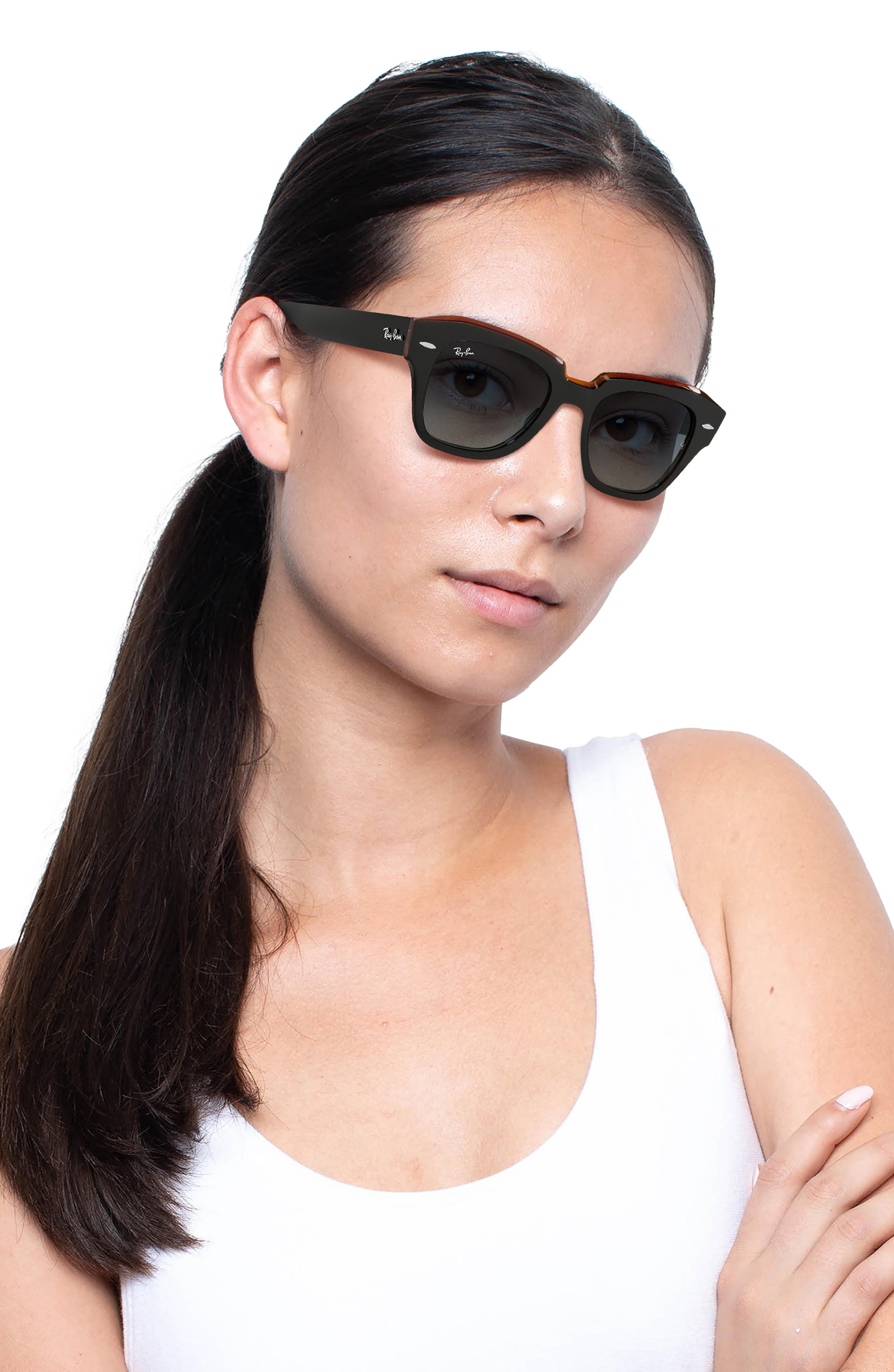 Ray-Ban State Street 49mm Square Sunglasses | Nordstrom