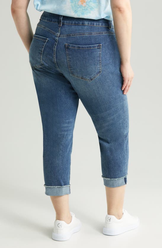 Shop Kut From The Kloth Amy Crop Straight Leg Jeans In Showcase