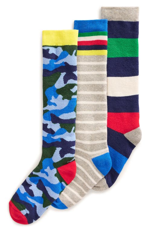 Shop Mini Boden Kids' Assorted 3-pack Knee High Socks In Multi