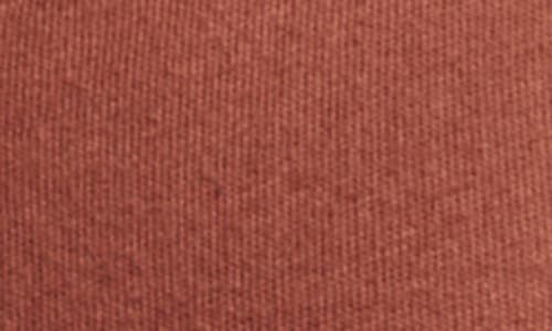 Shop Lucky Brand Mixed Media Henley Top In Cinnamon