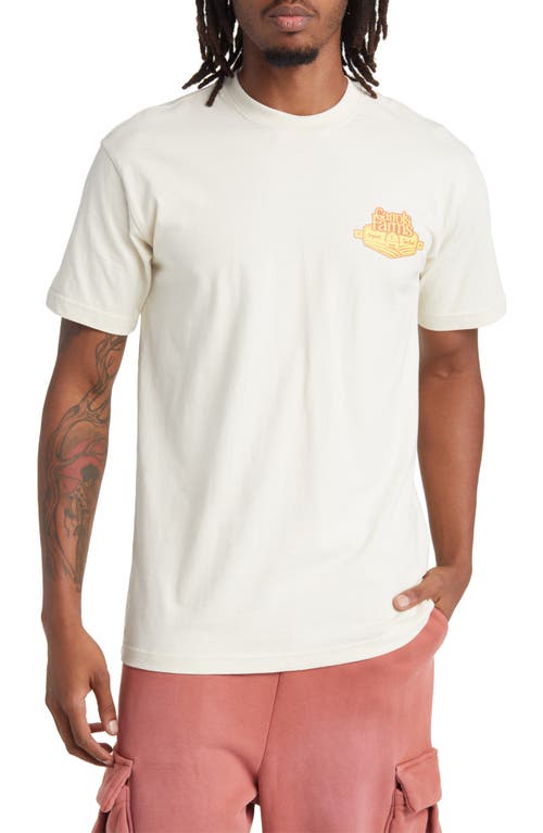 Top Soil Logo Graphic T-Shirt in Cream