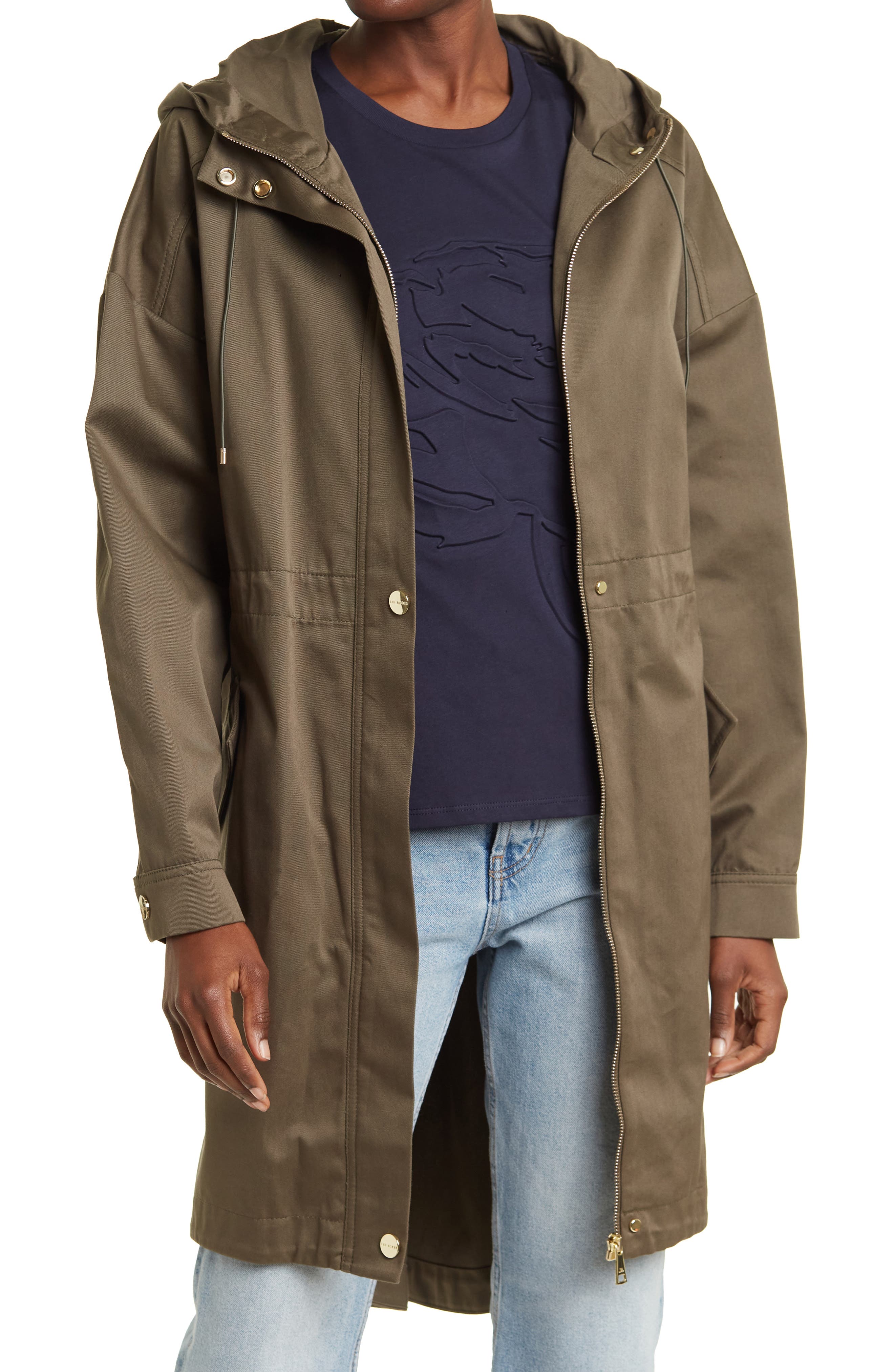 ted baker hooded parka