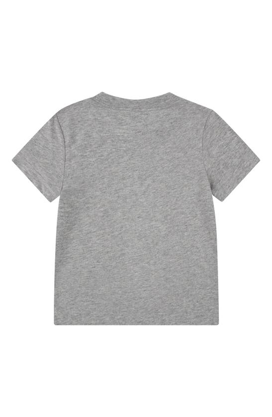 Shop Nike Kids' Boxy Graphic T-shirt In Dark Grey Heather