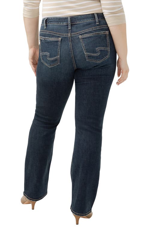 SILVER JEANS CO. SILVER JEANS CO. SUKI CURVY MID RISE SLIM BOOTCUT JEANS 