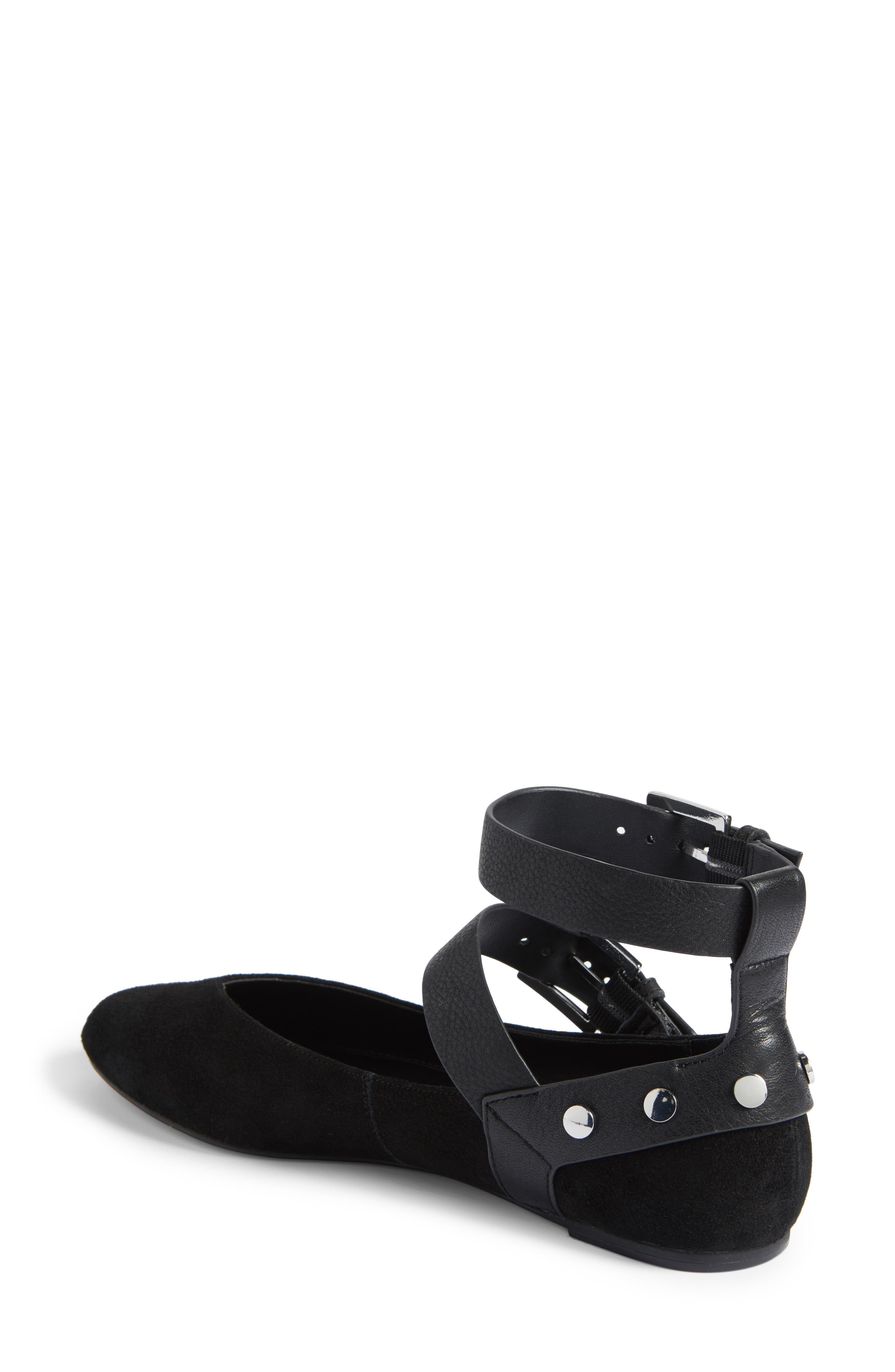 rebecca minkoff vivica ankle strap flat