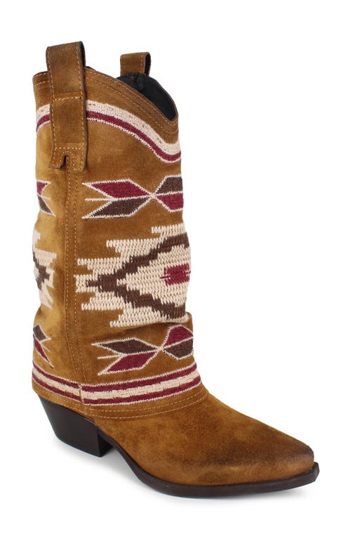 ZIGI Azra Western Boot Leather at Nordstrom,