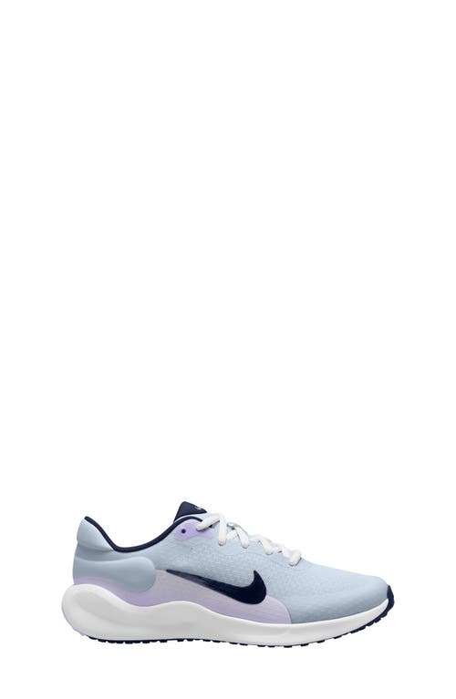 Shop Nike Revolution 7 Sneaker In Grey/midnight Navy/lilac
