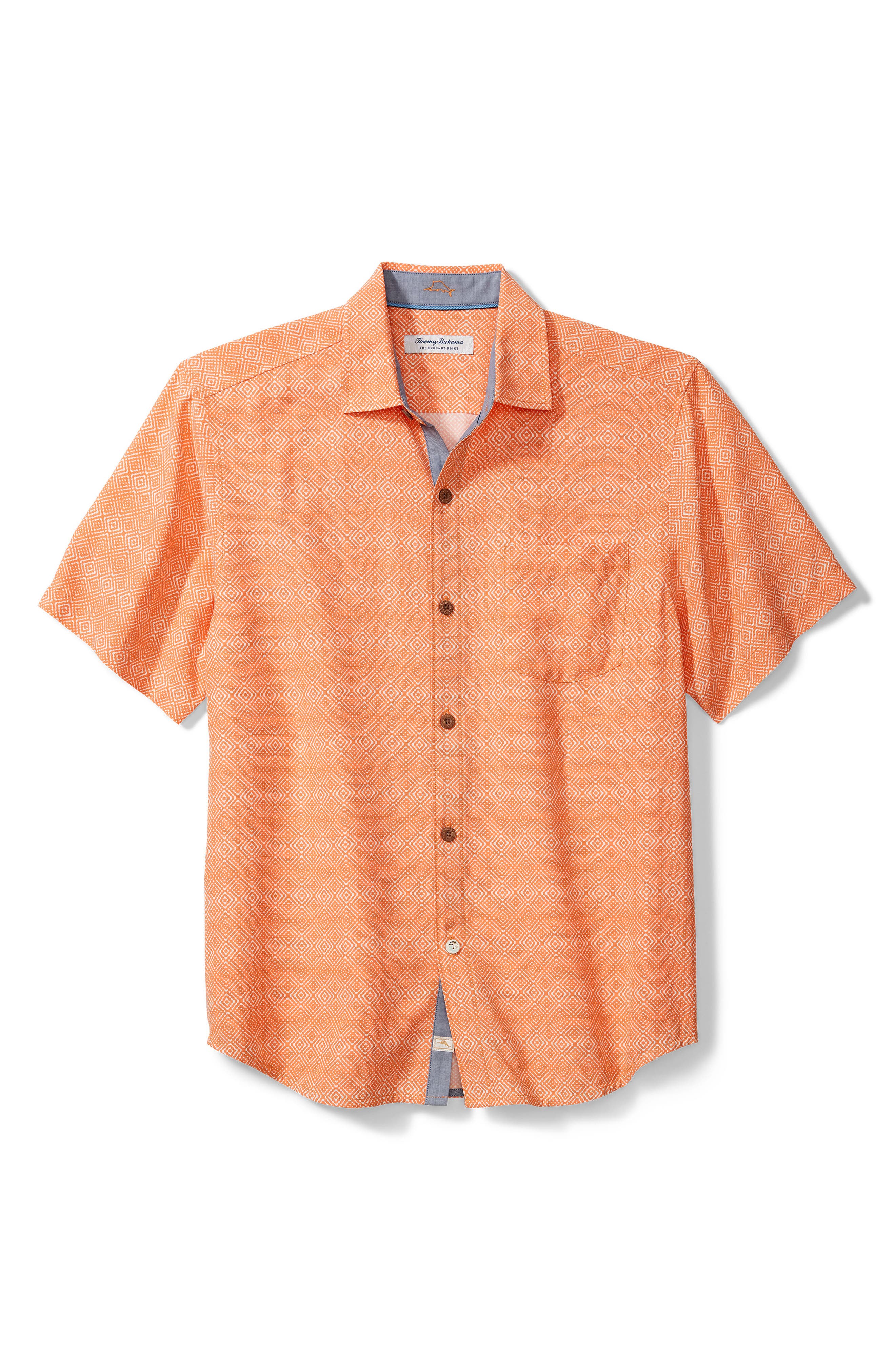 tommy bahama orange shirt