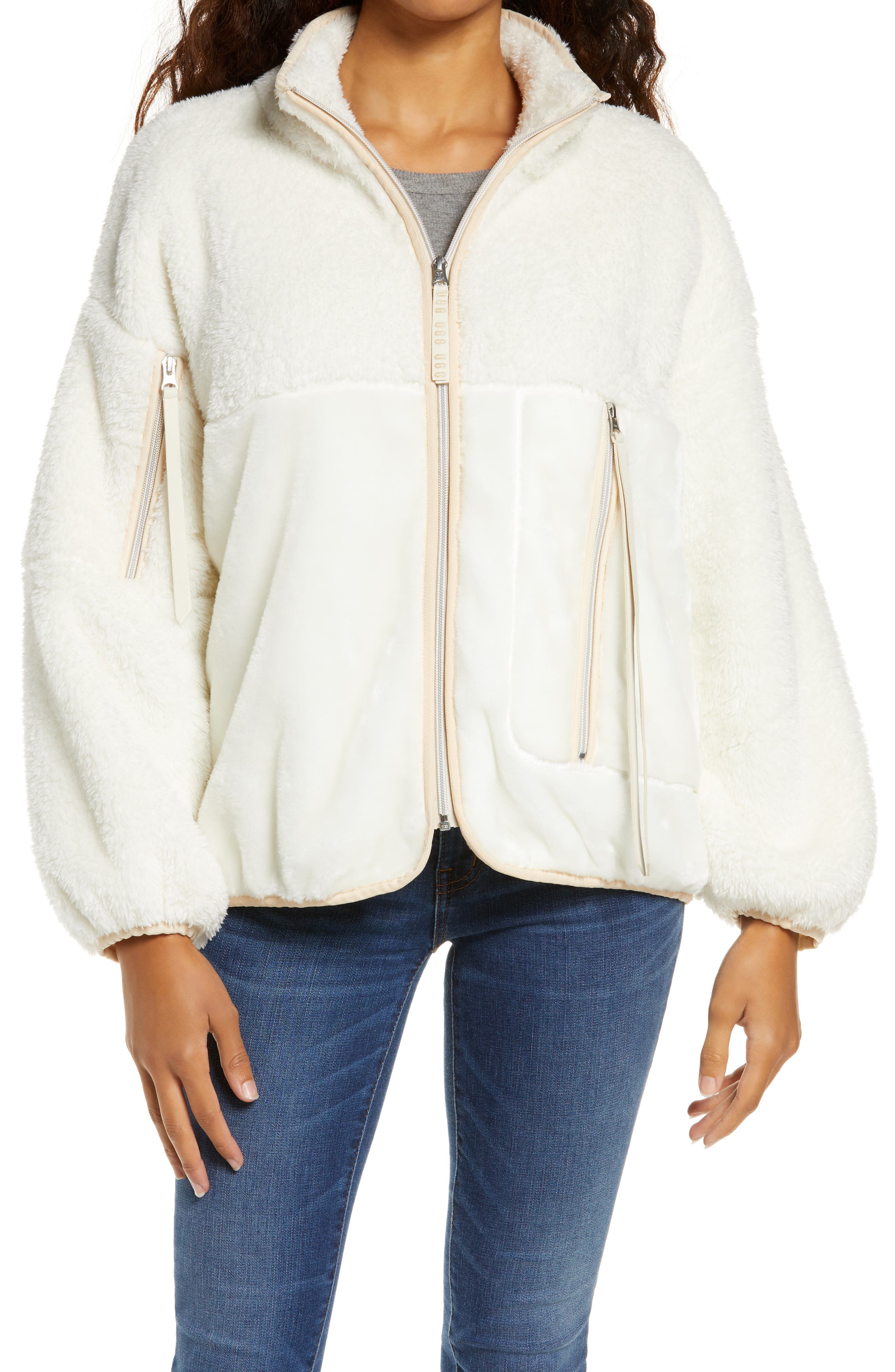 UGG® Marlene Faux Fur Jacket Nordstrom Rack