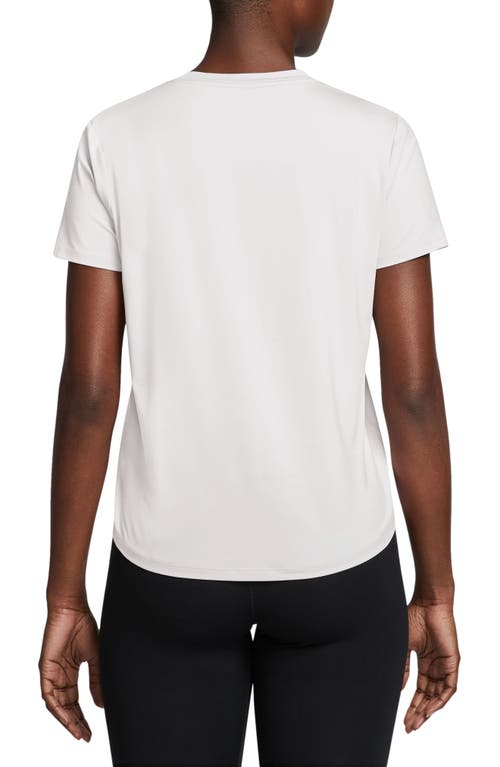 Shop Nike One Classic Dri-fit Training Top In White/black