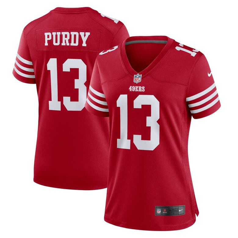 Nike Brock Purdy Scarlet San Francisco 49ers Game Player Jersey | ModeSens