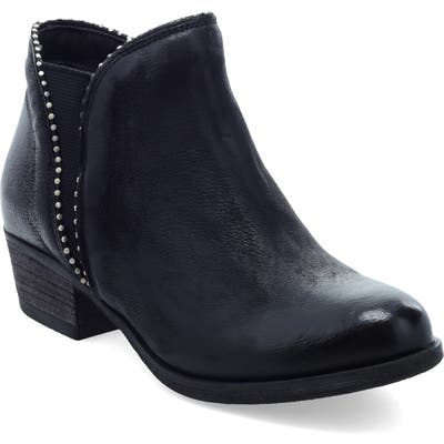 Miz Mooz Barrett Studded Western Bootie - Black