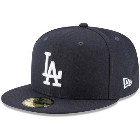Los Angeles Dodgers New Era City Sky Blue Undervisor 59FIFTY Fitted Hat -  Black