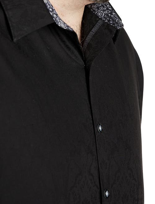 Robert Graham Highland Sport Shirt In Black