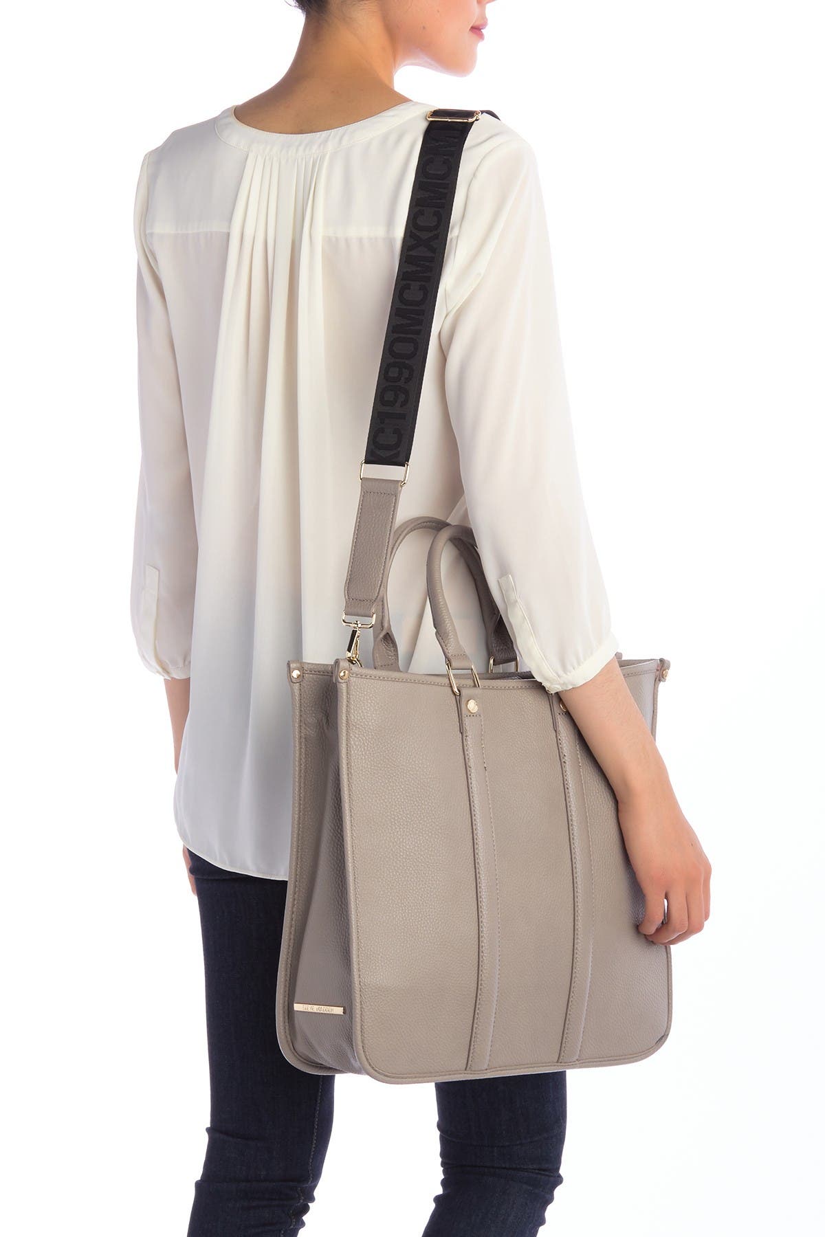 Steve madden structured tote Clearance