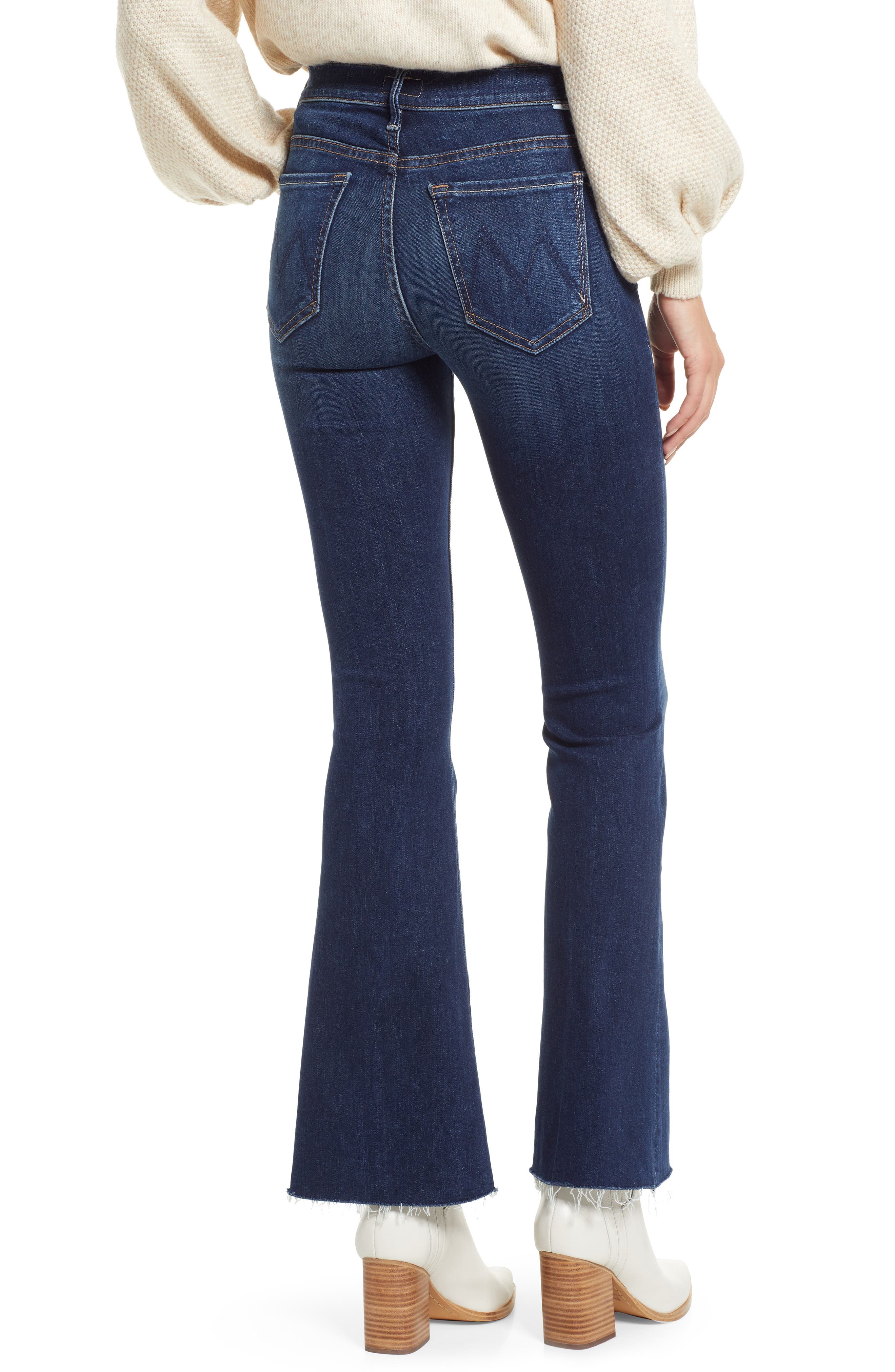 mother boot cut jeans