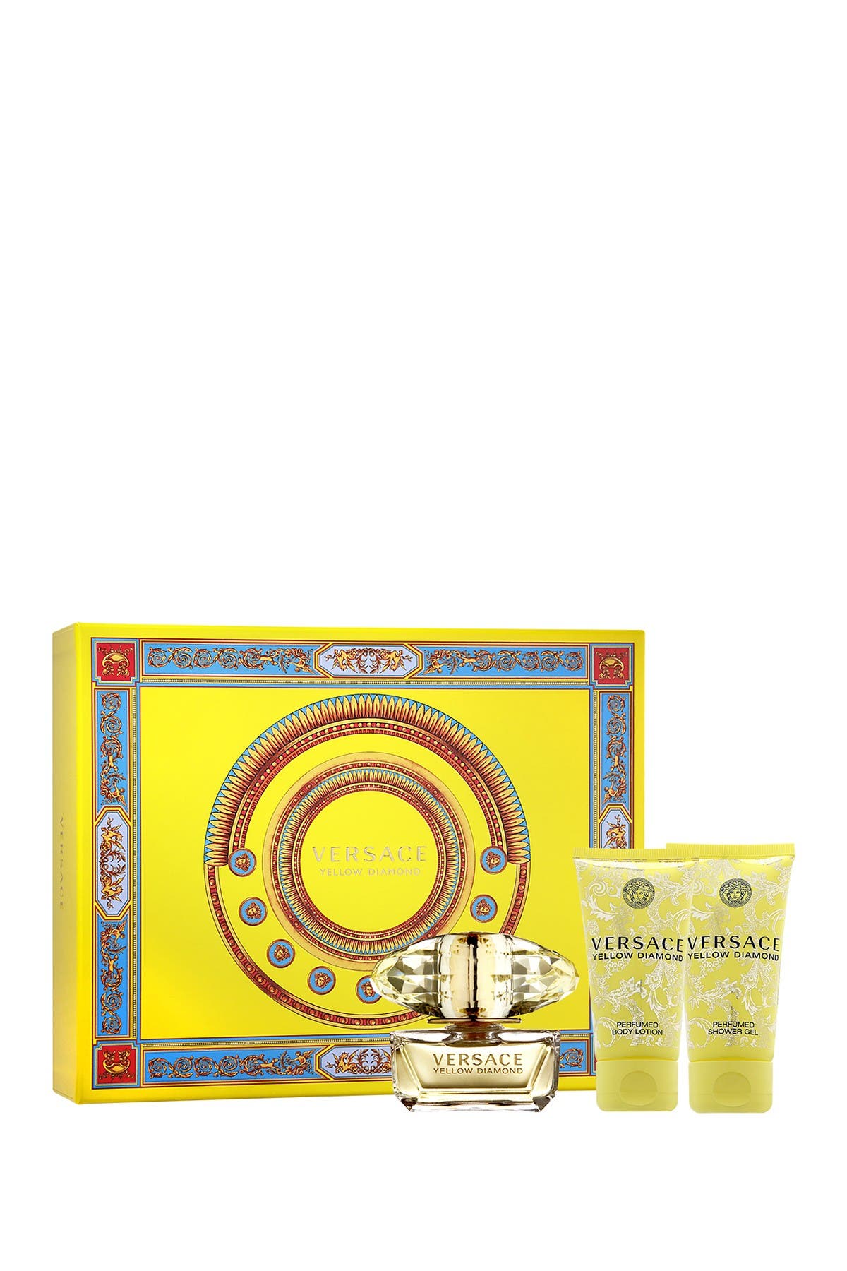versace yellow diamond set