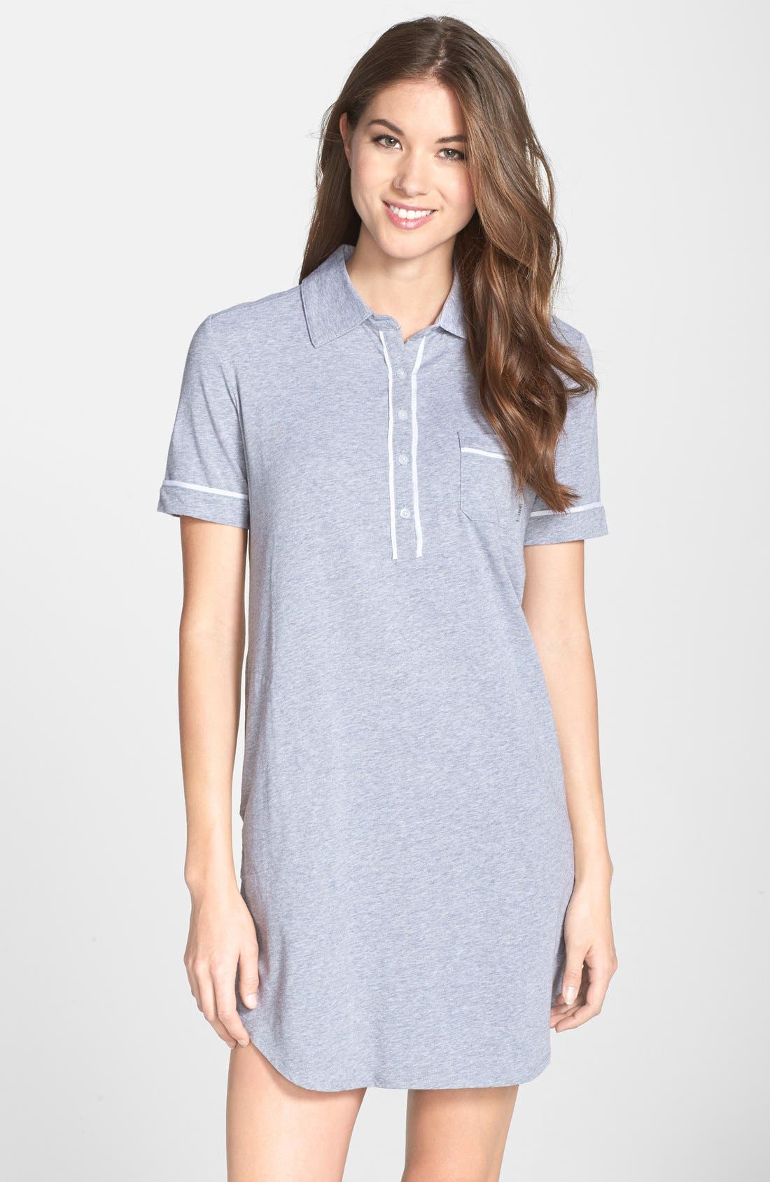 DKNY Jersey Sleep Shirt Nordstrom