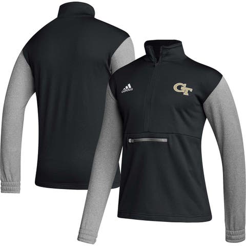 adidas Men's Georgia Tech Yellow Jackets Green Pullover Hoodie