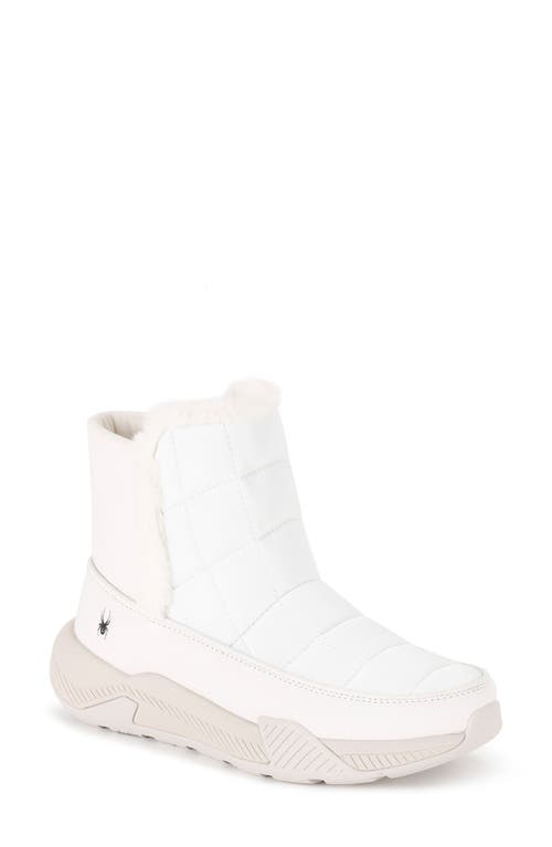 Spyder Lumi Primaloft Insulated Winter Boot Bright White at Nordstrom,