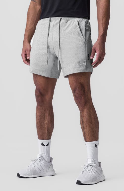 Tech Terry Sweat Shorts in Heather Grey