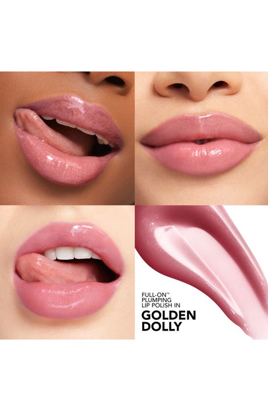 Shop Buxom Dolly's Glam Getaway Full-on™ Plumping Lip Polish In Golden Dolly