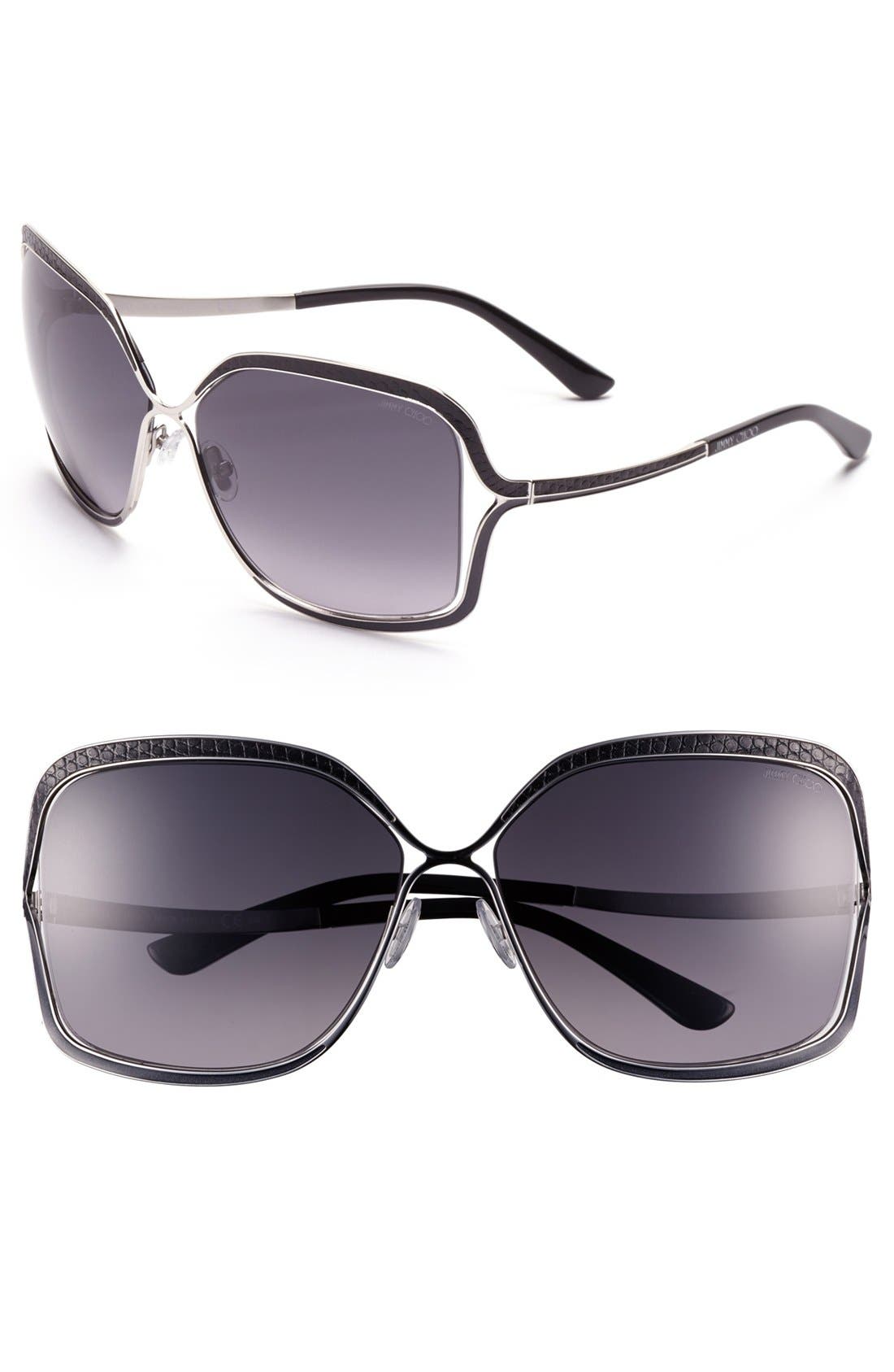 Jimmy Choo 63mm Oversized Sunglasses Nordstrom