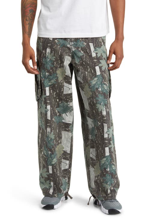 Men's FOCO Black New Orleans Saints Camo Jogger Pants Size: Large