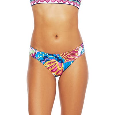 Trina Turk Pardise Hipster Bikini Bottoms, Blue