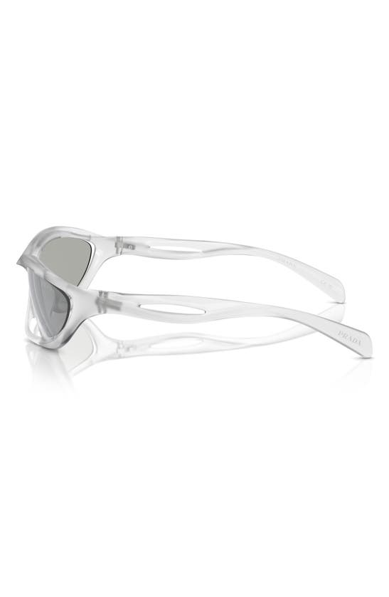 Prada 60mm Cat Eye Sunglasses In Crystal