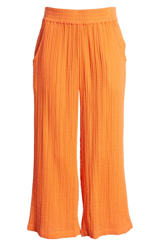 Shop Rip Curl Premium Surf Cotton Beach Pants In Bright Orange