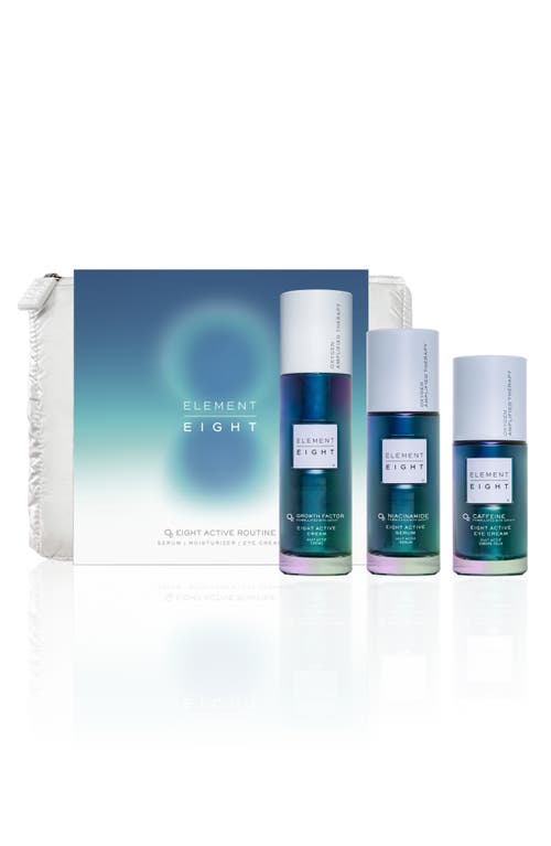 Element Eight O2 Eight Active Full Face Routine Skin Care Set (Limited Edition) $775 Value in None 