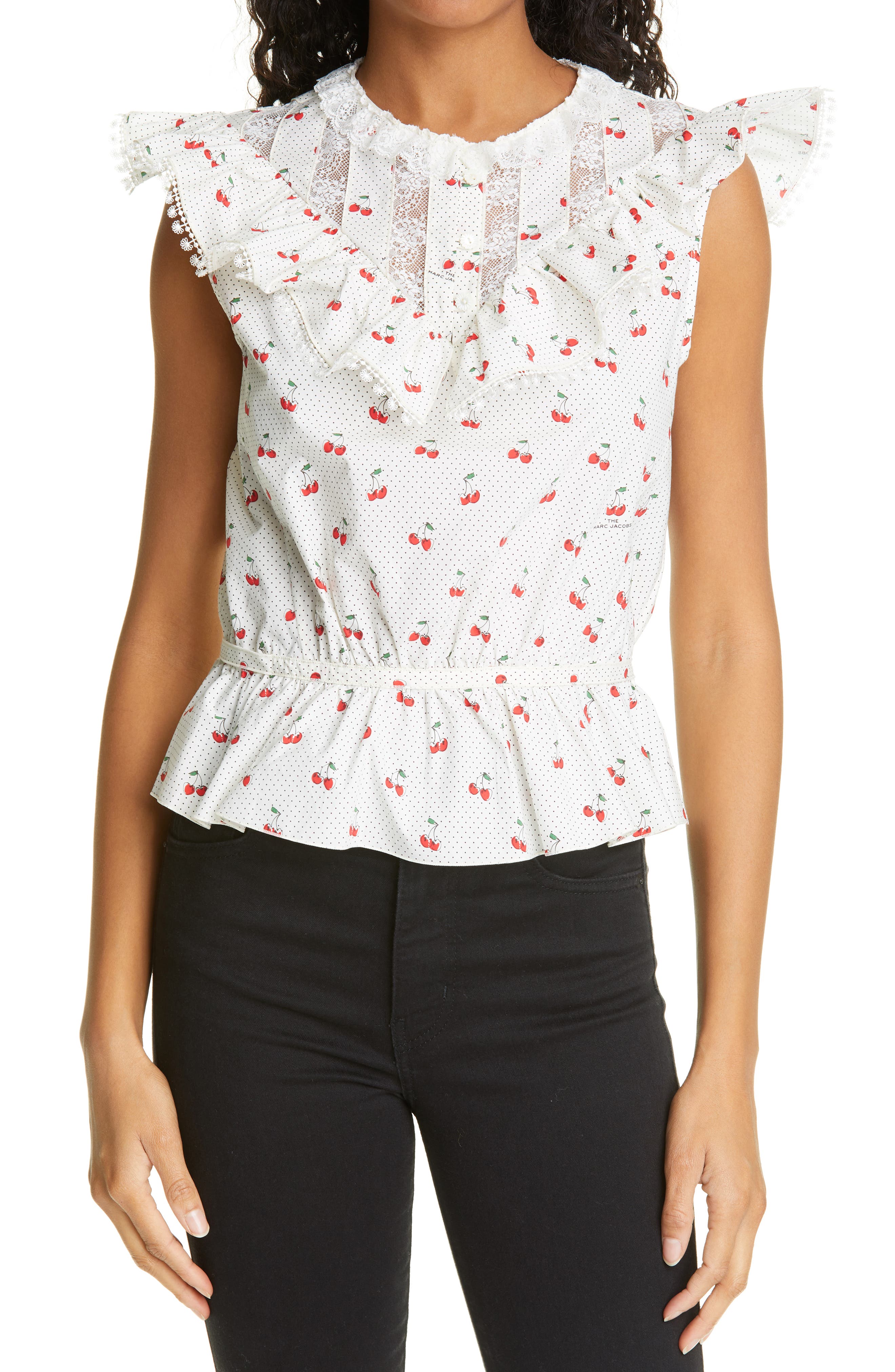 Marc by Marc Jacobs “Flock of Hearts” shops Blouse 6