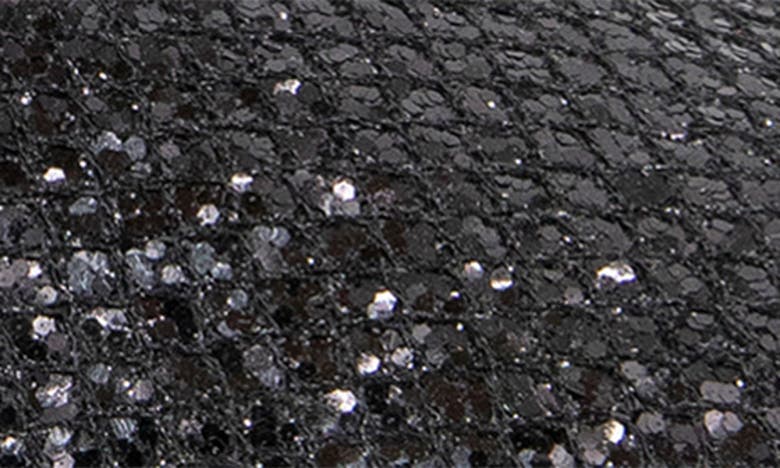 Shop Reaction Kenneth Cole Luna Glitter Espadrille Sandal In Black