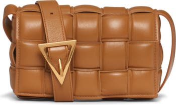 Bottega Veneta Mini Padded Cassette Intrecciato Leather Crossbody Bag