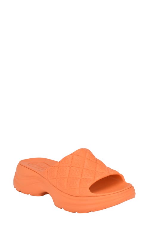 Fenixy Slide Sandal in Orange