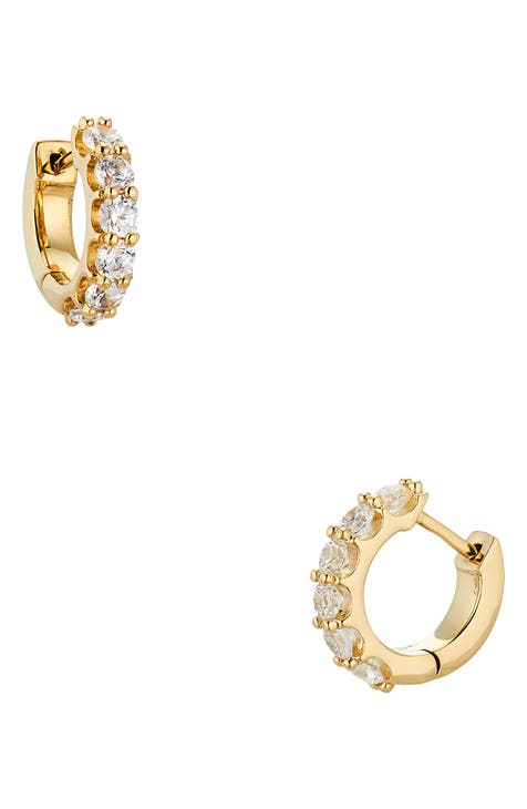 Yours Plus Size 3 Pack Gold Tone Diamante Hoop Earrings Size One Size | Women's Plus Size and Curve Fashion