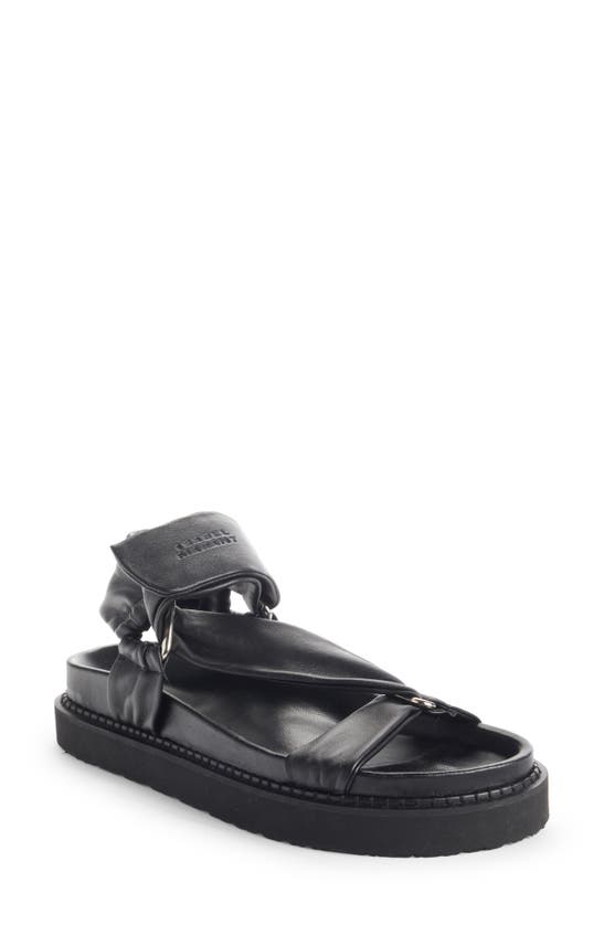 ISABEL MARANT NAORI FLATFORM SANDAL