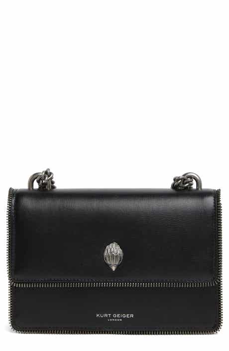 Kurt Geiger London Shoreditch Small Leather & Genuine Calf Hair Shoulder Bag