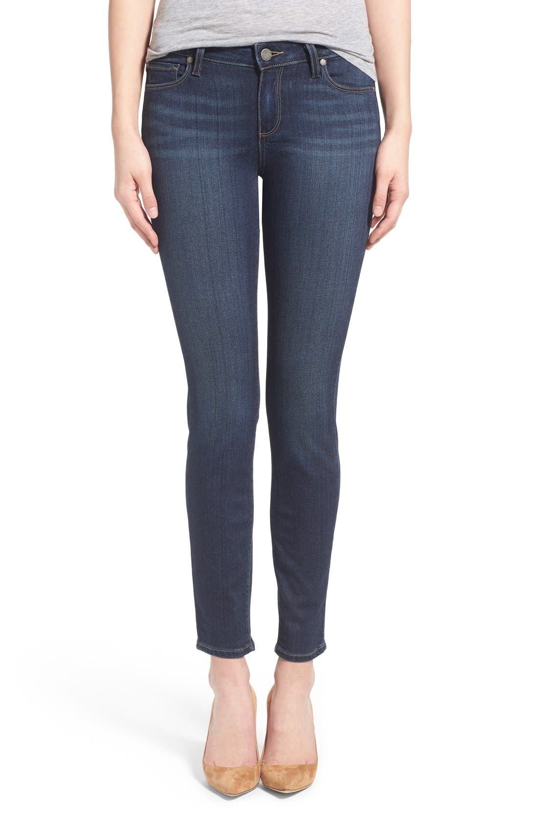 Paige Denim 'Transcend - Verdugo' Ankle Ultra Skinny Jeans (Nottingham) (Petite) | Nordstrom