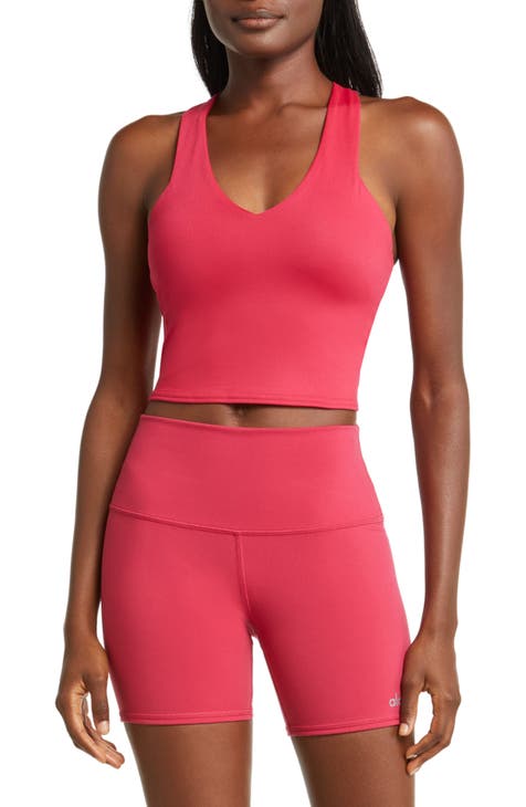 b.tempt'd Women's B.Active Sport Crop Top, Blush Pink, X-Small