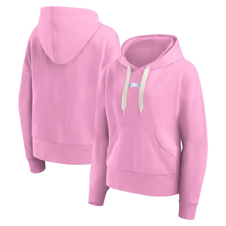Shop Fanatics Branded Pink Formula 1 Merchandise Y2k Badge Pullover Hoodie